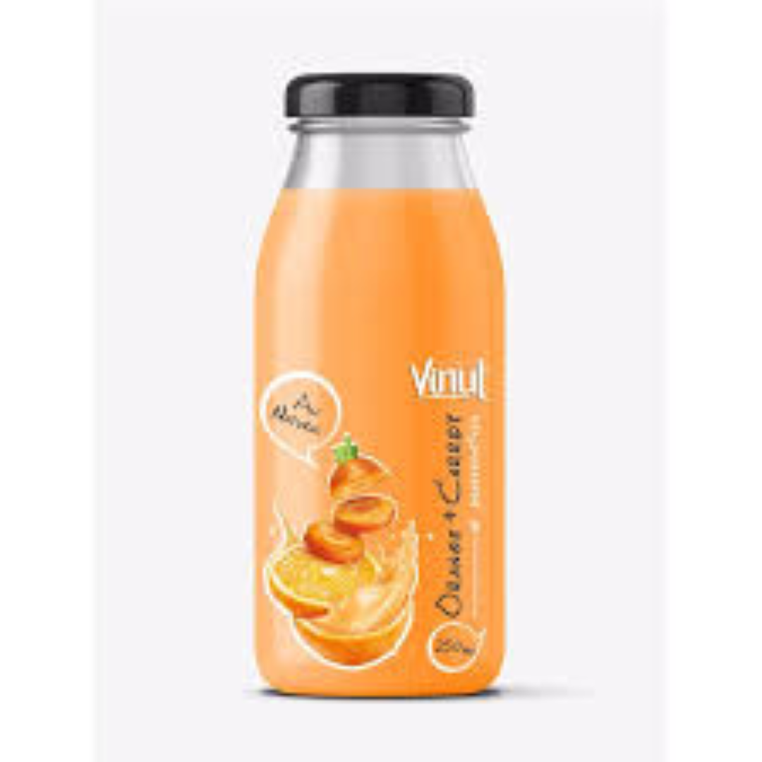 FRUITFULL ORANGE CARROT 250ML